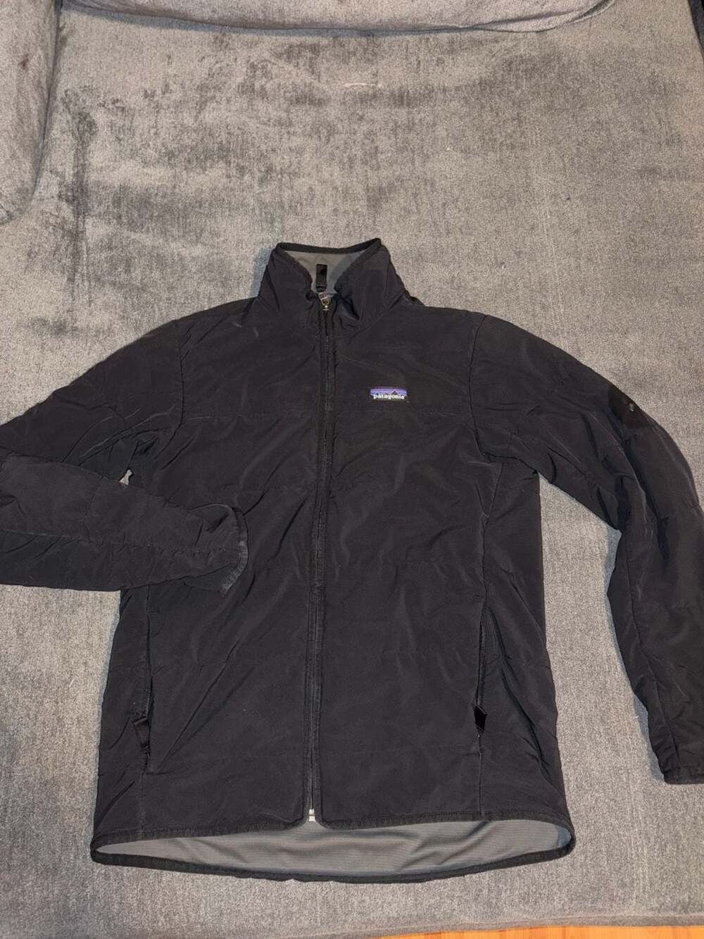 Patagonia Pack In Jacket Size Xs Black Full Zip